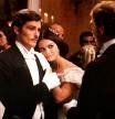 De izqda. a dcha., Alain Delon (Tancredi), Claudia Cardinale (Angelica) y Burt Lancaster (Fabrizio) en ‘El gatopardo’ de Visconti, 1963