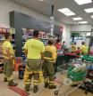 Una cajera zamorana pagó la compra de los bomberos forestales