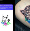 Explica de una forma muy peculiar a una tatuadora cómo quiere su tatuaje y se hace viral