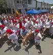 Una localidad de Florida imita las tradicionales fiestas de San Fermín en honor a Hemingway