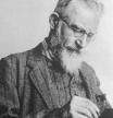 George Bernard Shaw en 1914, a los 57 años