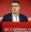 El portavoz del grupo parlamentario socialista en el Congreso de los Diputados, Patxi López, ha hecho declaraciones este miércoles en Bilbao