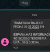 Se entera por SMS de que le han despedido y le manda un mensaje a su jefe que arrasa en Twitter