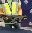 La Policía Nacional interviene un subfusil Ar9 ensamblado con piezas impresas en 3D