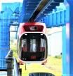 El primer tren aéreo que “levita” con imanes y no necesita electricidad