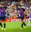 Lewandowski y Pedri marcaron dos y un gol respectivamente contra el Valladolid en el Camp Nou