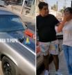 Restaura el coche de su difunto padre y la emoción de su madre conquista Internet
