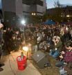 BOSTON - OCTOBER 22: Noam Chomsky, a professor at MIT, teaching a class at Occupy Boston's Free School University in Dewey Square, on Saturday, Oct. 22, 2011. (Photo by Matthew J. Lee/The Boston Globe via Getty Images)