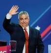 FILE PHOTO: Prime Minister of Hungary Viktor Orban waves at the audience during general session at the Conservative Political Action Conference (CPAC) in Dallas, Texas, U.S., August 4, 2022. REUTERS/Go Nakamura/File Photo