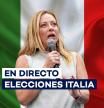 Elecciones Italia, en directo