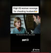 Fotograma de la película Gone Girl (Perdida) en una cuenta de TikTok