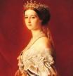 Eugenia de Montijo, emperatriz de los franceses, en un cuadro de Franz Xaver Winterhalter