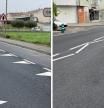 Qué significan las nuevas marcas viales pintadas en las carreteras españolas