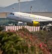 Un avión de Vueling en el aeropuerto de Barcelona
