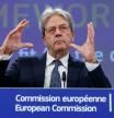 El comisario europeo de Economía, Paolo Gentiloni, ayer en Bruselas
