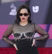 Rosalia llega a los Latin Grammy en Las Vegas con un atrevido vestido de Miu Miu