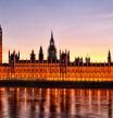 El palacio de Westminster, en Londres, sede de las dos cámaras parlamentarias británicas