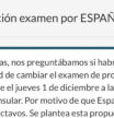 La respuesta viral de un profesor a un alumno que le pide aplazar un examen para ver jugar a España