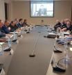 Reunión del Consejo de Administración en la que se ha aprobado la ampliación del puerto de València