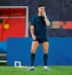 Portugal's forward #07 Cristiano Ronaldo attends a training session at the Al Shahaniya SC training site, northwest of Doha on December 5, 2022, on the eve of the Qatar 2022 World Cup Round of 16 football match between Portugal and Switzerland. (Photo by PATRICIA DE MELO MOREIRA / AFP)
