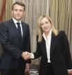 Emmanuel Macron y Giorgia Meloni el pasado octubre en Roma, antes de los enfados
