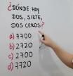 Acertijo viral: ¿Sabrías decir la opción correcta donde hay dos, siete, dos ceros?
