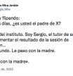 Un profesor se hace viral explicando la inesperada reacción de un padre al llamarle para hablar de su hijo