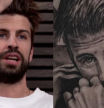 Estupefacción en redes al ver que un joven se ha tatuado a Piqué con un Casio y un Twingo
