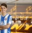 Denis Suárez, con la camiseta del Espanyol