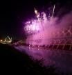 El castillo de fuegos artificiales que se disparó el viernes en València