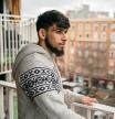 Mohamed el Aid es un joven migrante ex tutelado que renueva el contrato de alquiler con la fundación Mambré en frente de la complejidad de poder alquilar un apartamento por la via regular, en Barcelona, 8 de Febrero de 2023. Joan Mateu Parra / Shooting