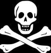 Representación de la bandera pirata de Christopher Condent