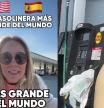 Así es la gasolinera más grande del mundo que acumula tres récords por sus dimensiones
