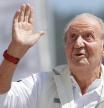 El rey Juan Carlos, el 20 de mayo de 2022, durante su estancia en Sanxenxo