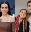 Georgina Rodríguez y Cristiano Ronaldo y su madre, Maria Dolores dos Santos Viveiros da Aveiro
