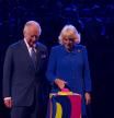 Carlos III y Camila inauguran el escenario de Eurovisión 2023