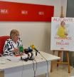 Ana Barceló ha presentado el cartel de su candidatura en rueda de prensa.