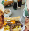 Una tiktoker se vuelve viral por adelgazar con una dieta a base de bollería, bocatas grasientos y cantidades enormes