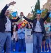 Carlos Mazón en un acto en Benidorm junto al candidato del PP a la Alcaldía, Toni Pérez.