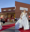 Una chica sorprende yendo a su graduación de segundo de Bachillerato vestida de novia: "Rompiendo moldes"