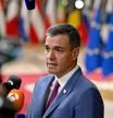 Pedro Sánchez, ayer en Bruselas