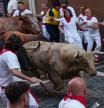 Sexto encierro San Fermín 2023 | Heridos y parte médico de un encierro limpio pero tenso de Sanfermines con toros de Jandilla
