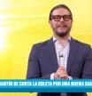 Martín Barreiro, hombre del tiempo de La 1, se corta la coleta en directo por una buena causa