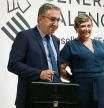El nuevo conseller de Educación, José Antonio Rovira, durante el traspaso de carteras de este jueves Generalitat Valenciana