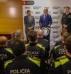 Alcalde Jaume Collboni y teniente alcalde Albert Batlle visitan comisaría de Ciutat Vella para dar soporte a la guardia urbana del distrito