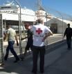Inmigrantes llegados a la costa de Motril el lunes son trasladados a las instalaciones del puerto