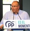 El vicesecretario de Organización del PP, Miguel Tellado, en un acto del PP a Barcelona