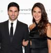 Mikel Arteta y Lorena Bernal en la Global Gift Gala de Londres