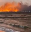 Isla hawaiana de Maui, fuego en el paraíso