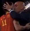 “No estamos para gilipolleces”: Rubiales acalla las críticas por su polémico beso a Jenni Hermoso tras la victoria de España en el Mundial